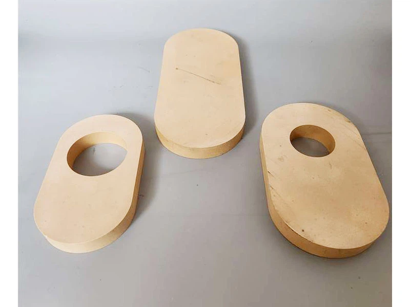 Plaque de porte coulissante en zircone